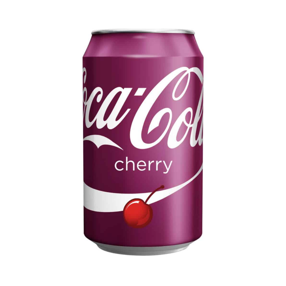 Coca Cola Cherry Soda du Royaume-Uni 330 ml