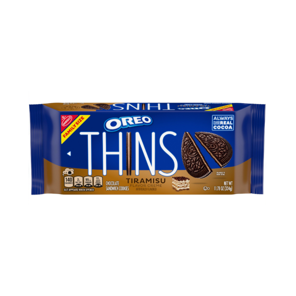 Oreo Thins Tiramisu Family Size 334 g